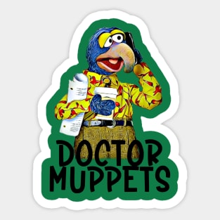 doctor muppets Sticker